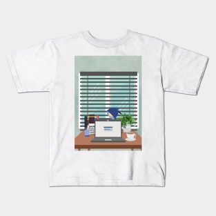 Time to work Kids T-Shirt